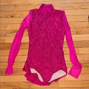 Balera Fuchsia Sequin Dance Costume